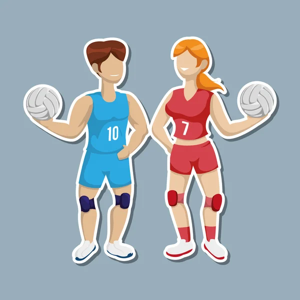 Sport icon design — Stock Vector