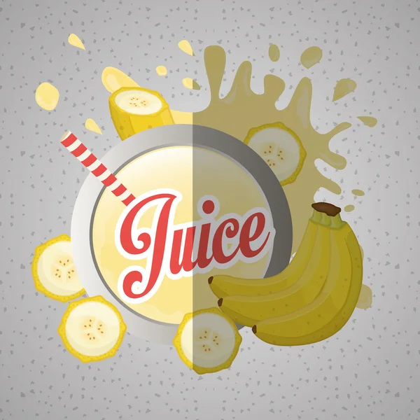 Diseño de icono de jugo — Archivo Imágenes Vectoriales