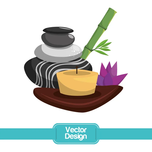 Spa center design — Stock vektor