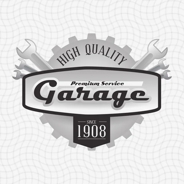 Projeto de ícone de garagem —  Vetores de Stock