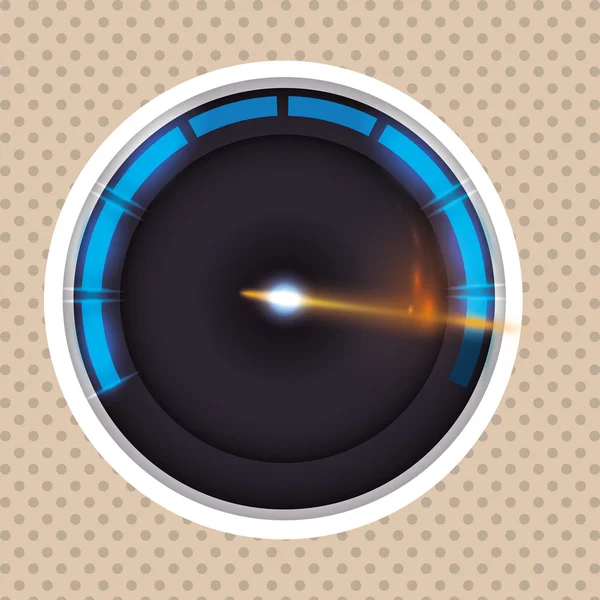 Conception icône de vitesse — Image vectorielle