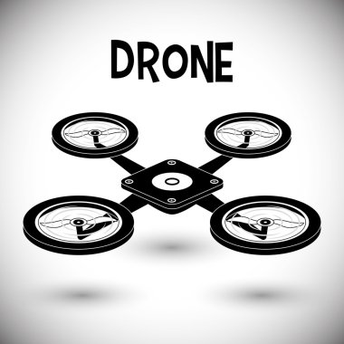 Drone simgesi tasarım