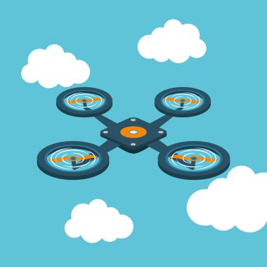 Drone simgesi tasarım