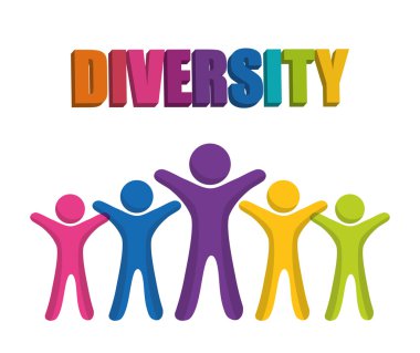 Çeşitlilik simgesi tasarım