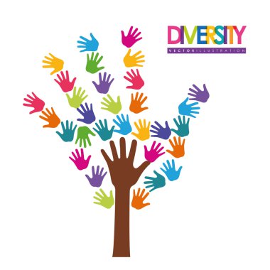 Çeşitlilik simgesi tasarım