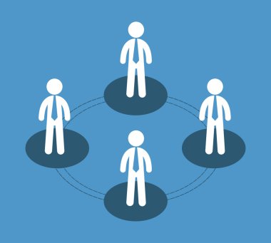 İnsanlar bağlantıları tasarım