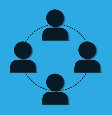 İnsanlar bağlantıları tasarım