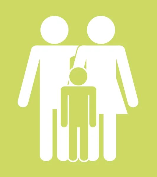 家庭的图标设计 — 图库矢量图片