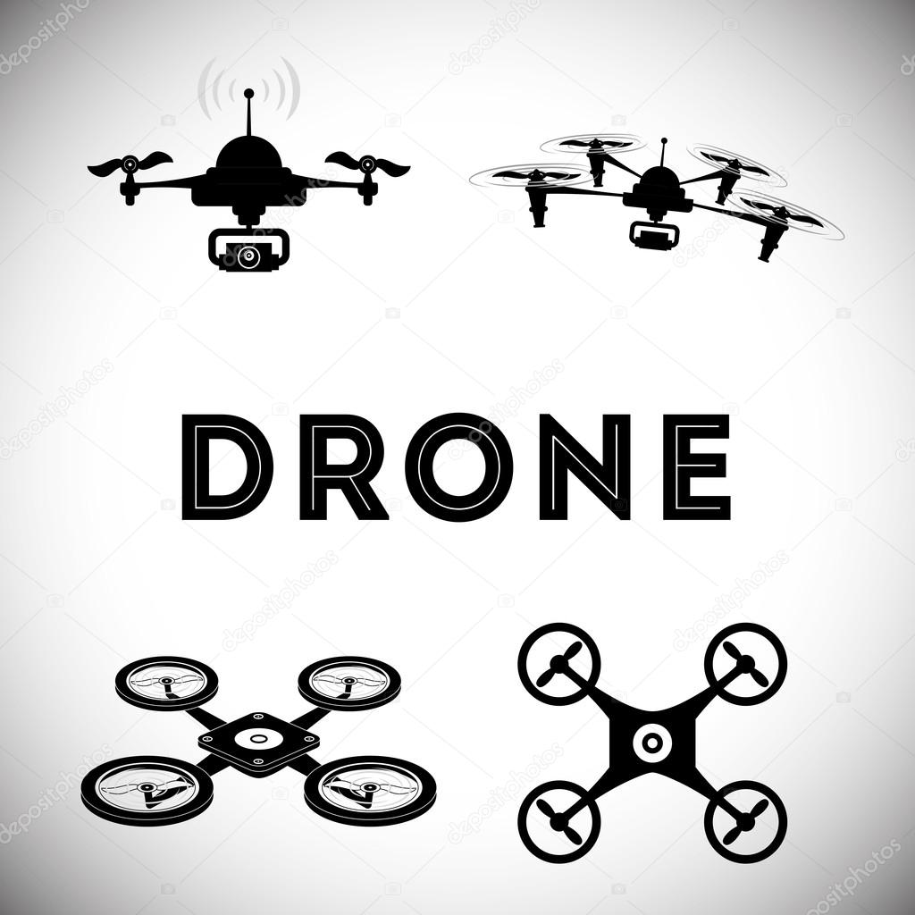 Drone icon design