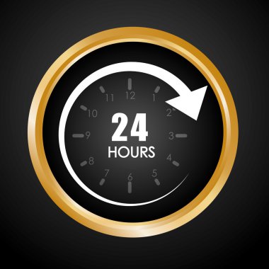 Saat simgesi tasarım