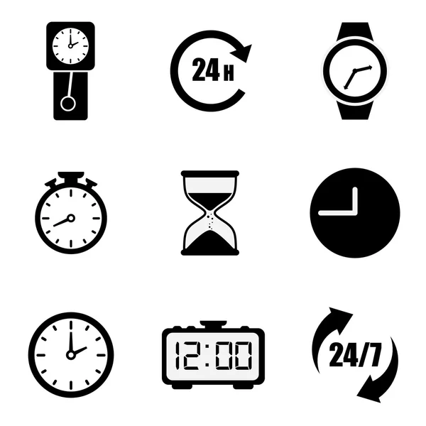 Tijd pictogram ontwerp — Stockvector