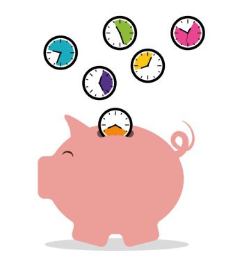 Saat simgesi tasarım