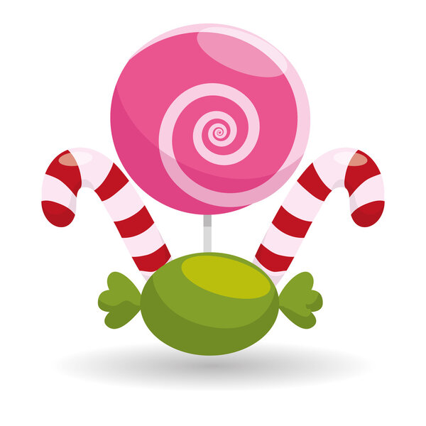 Сладкий значок дизайн