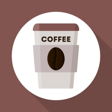 Kahve simgesi tasarımı