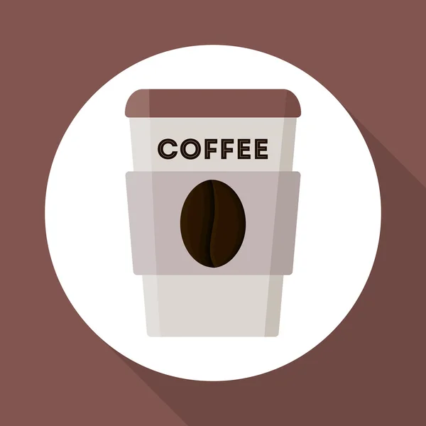 Diseño de icono de café — Vector de stock