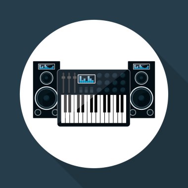 müzik simgesi tasarım