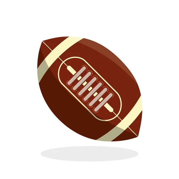 Diseño de icono de fútbol americano — Vector de stock