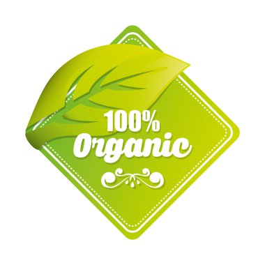 Organik ve doğal ürün etiket