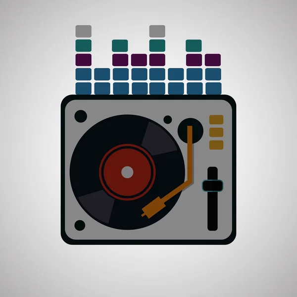 Design icône de musique — Image vectorielle