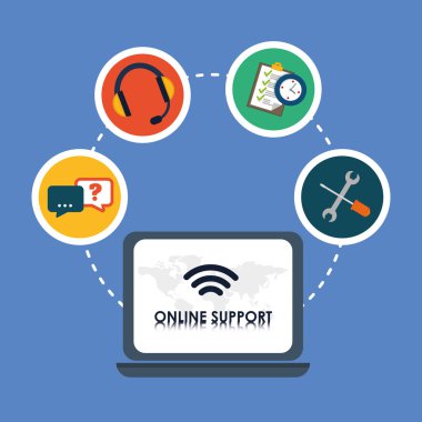 Online destek ve laptop tasarım