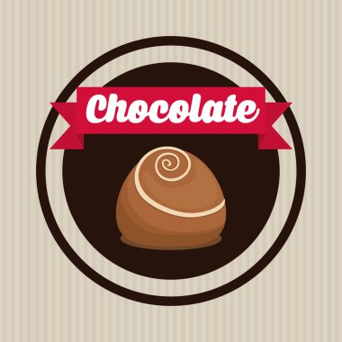 Çikolata simgesi tasarım