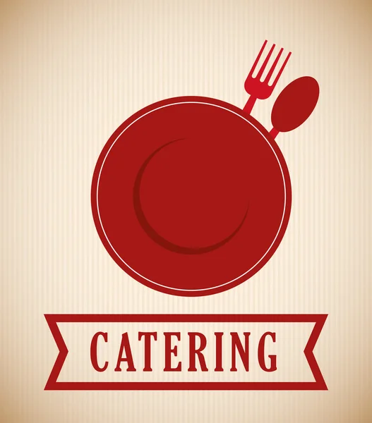 Catering icon design — Stock Vector