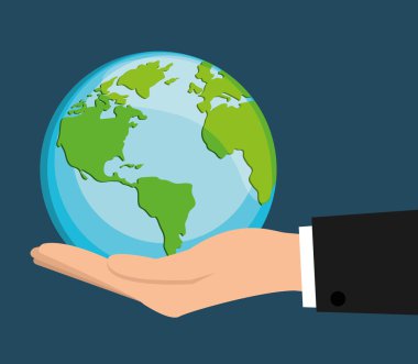 Gezegen simgesi tasarım