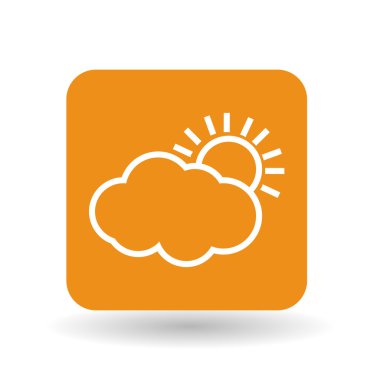 Hava simgesi tasarım, vektör çizim