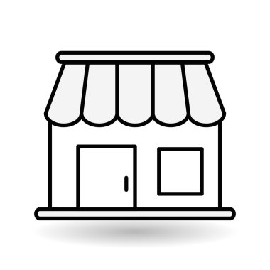 alışveriş simgesi tasarım, illüstrasyon vektör