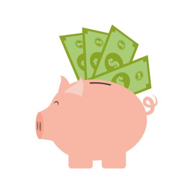 Para faturaları tasarım, vektör çizim vektör çizim