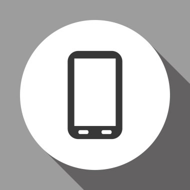 Sosyal medya ve smartphone tasarım, vektör çizim