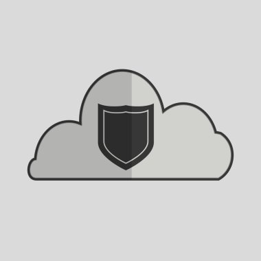 kalkan simgesi tasarım, vektör çizim