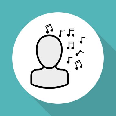 profil simgesi tasarım, vektör çizim