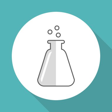 şişesi simgesi tasarım, vektör çizim