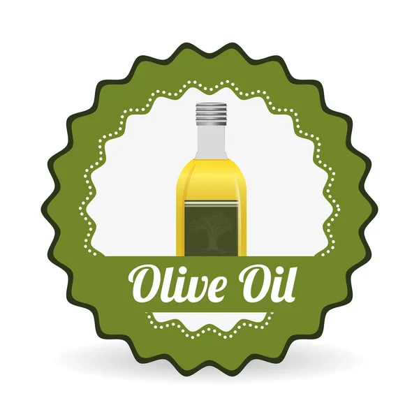 Diseño del aceite de oliva — Vector de stock