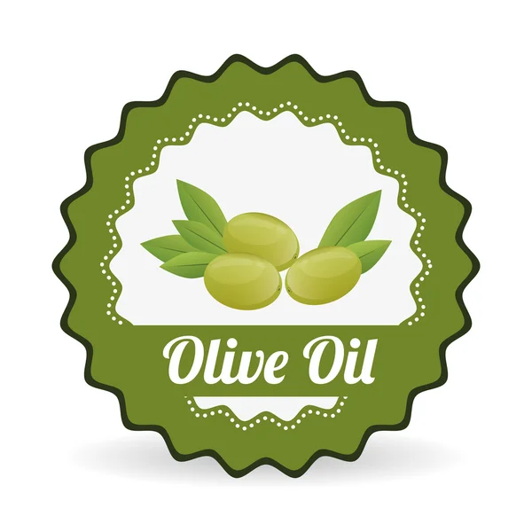 Diseño del aceite de oliva — Vector de stock