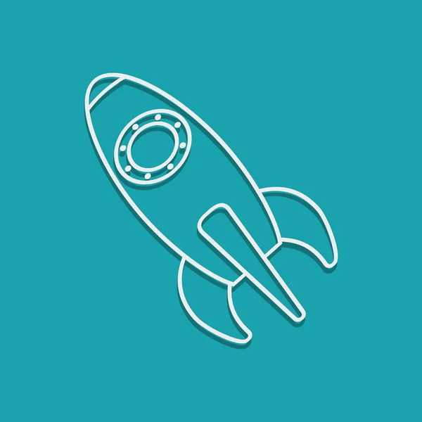 Rocket icon design, vector illustration — Stock Vector