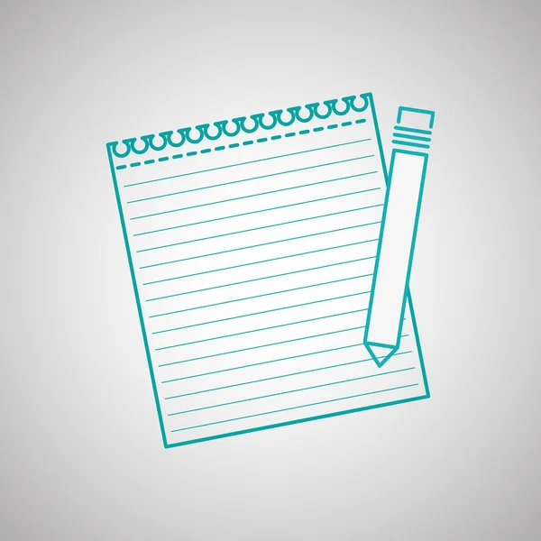 Belge simgesi tasarım, vektör çizim