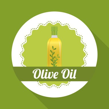 Zeytinyağı tasarım, vektör çizim