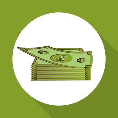 Para faturaları tasarım, vektör çizim vektör çizim