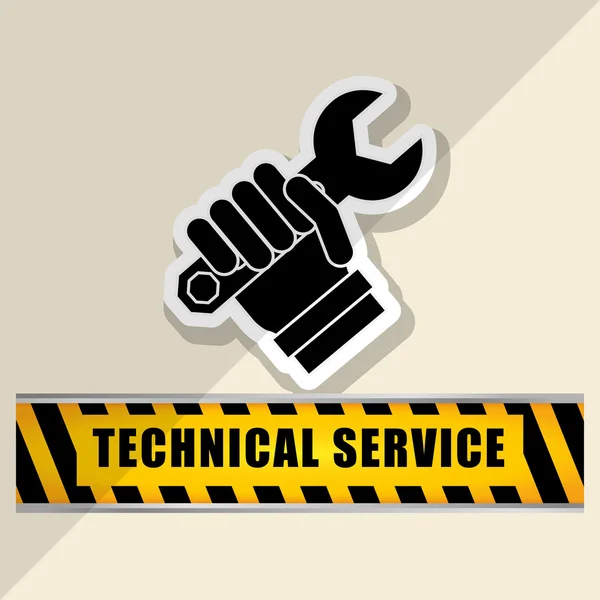 Technical service and call center icon design, vector illustration — Stock Vector