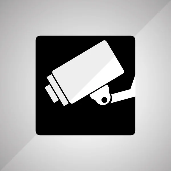 Cctv diseño, ilustración vectorial — Vector de stock