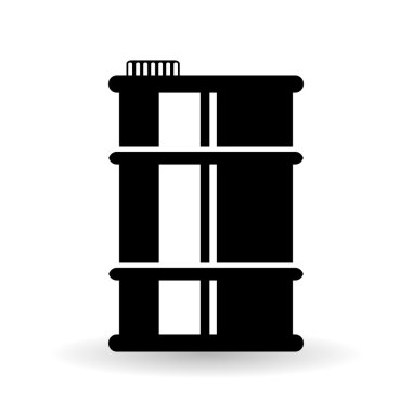 Petrol varil tasarım, vektör çizim