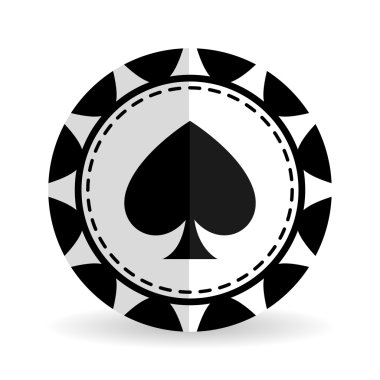 casino çip tasarım, vektör çizim