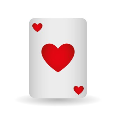 casino kartları tasarımı, vektör çizim