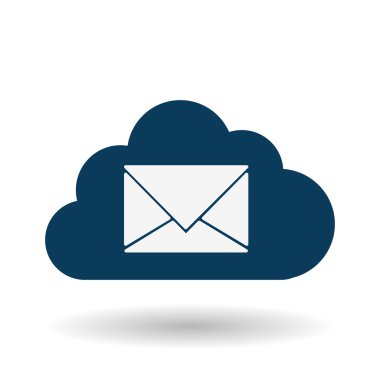 zarf simgesi tasarım, vektör çizim