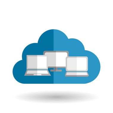 Sosyal medya simge tasarım, vektör çizim