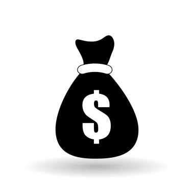 Para çanta tasarımı, vektör çizim