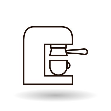 Kahve simgesi tasarımı