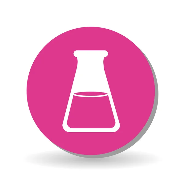 Flask icon design — Stock Vector